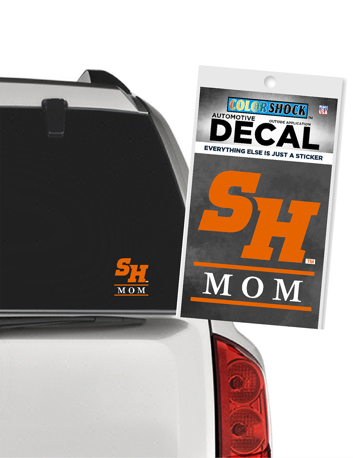 SHSU Logo Over SHSU Mom