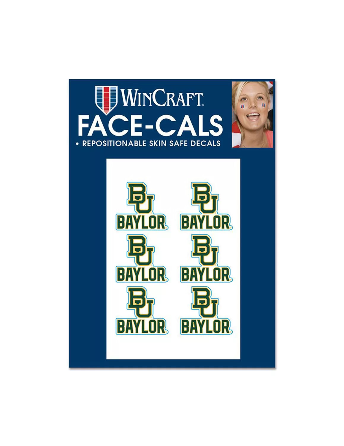 BU Baylor Face-Cals