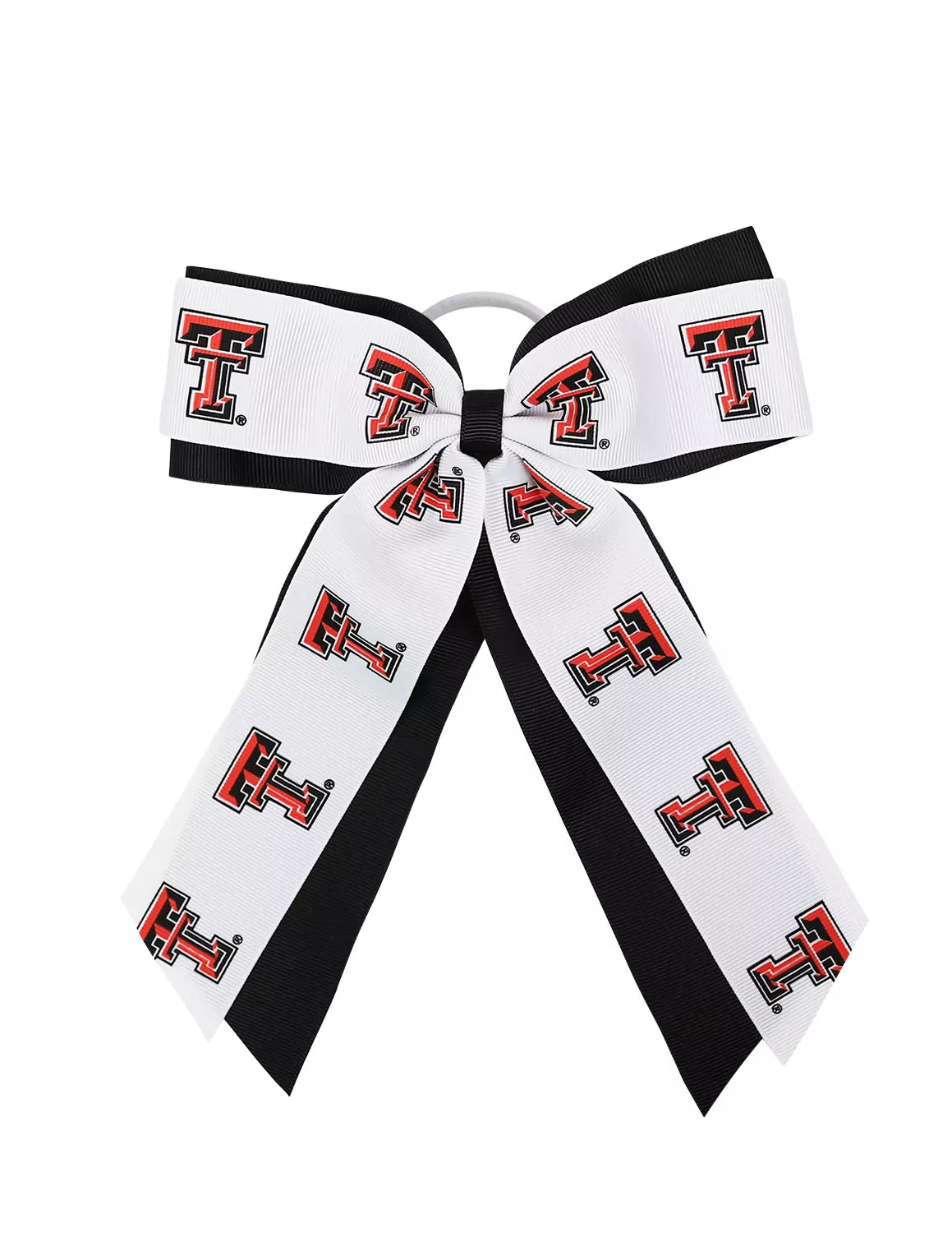 TTU Large Cheer Pony Bow