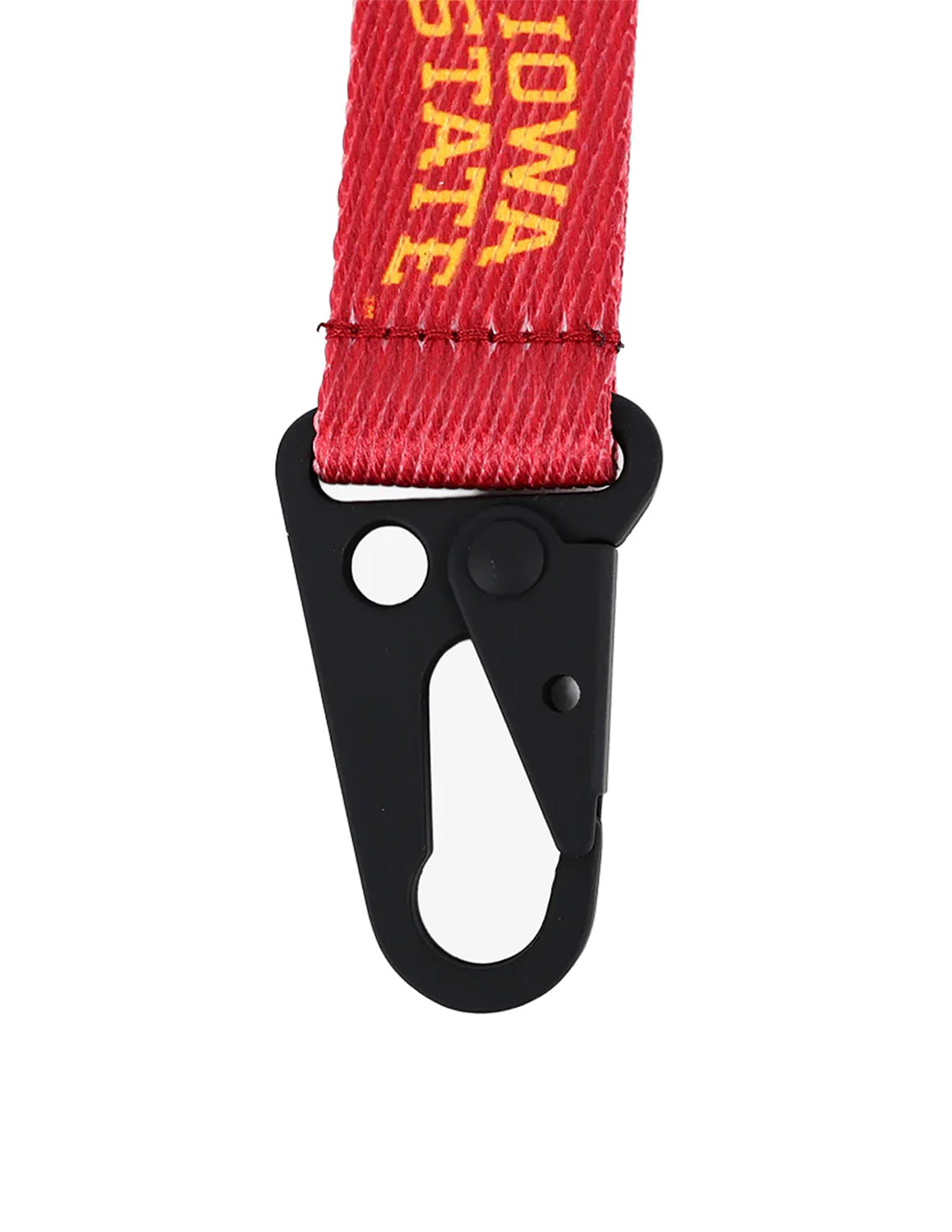 ISU Iowa State Red Keychain Clip