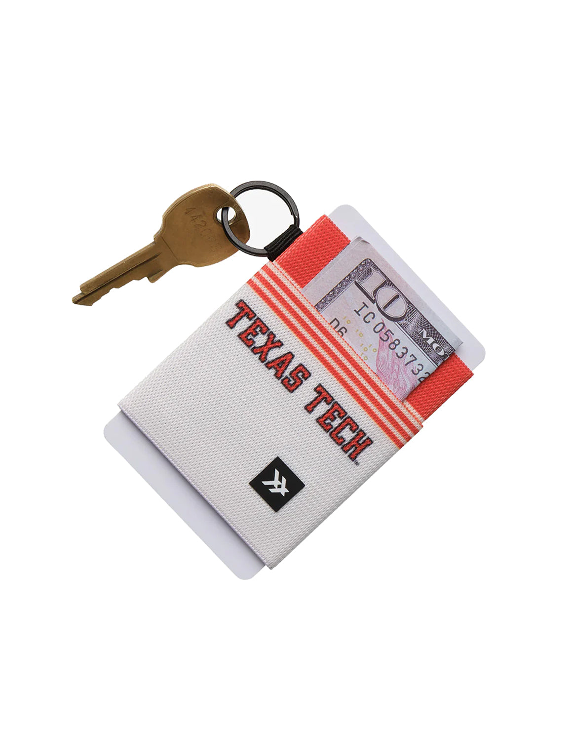 TTU Flat Elastic Wallet
