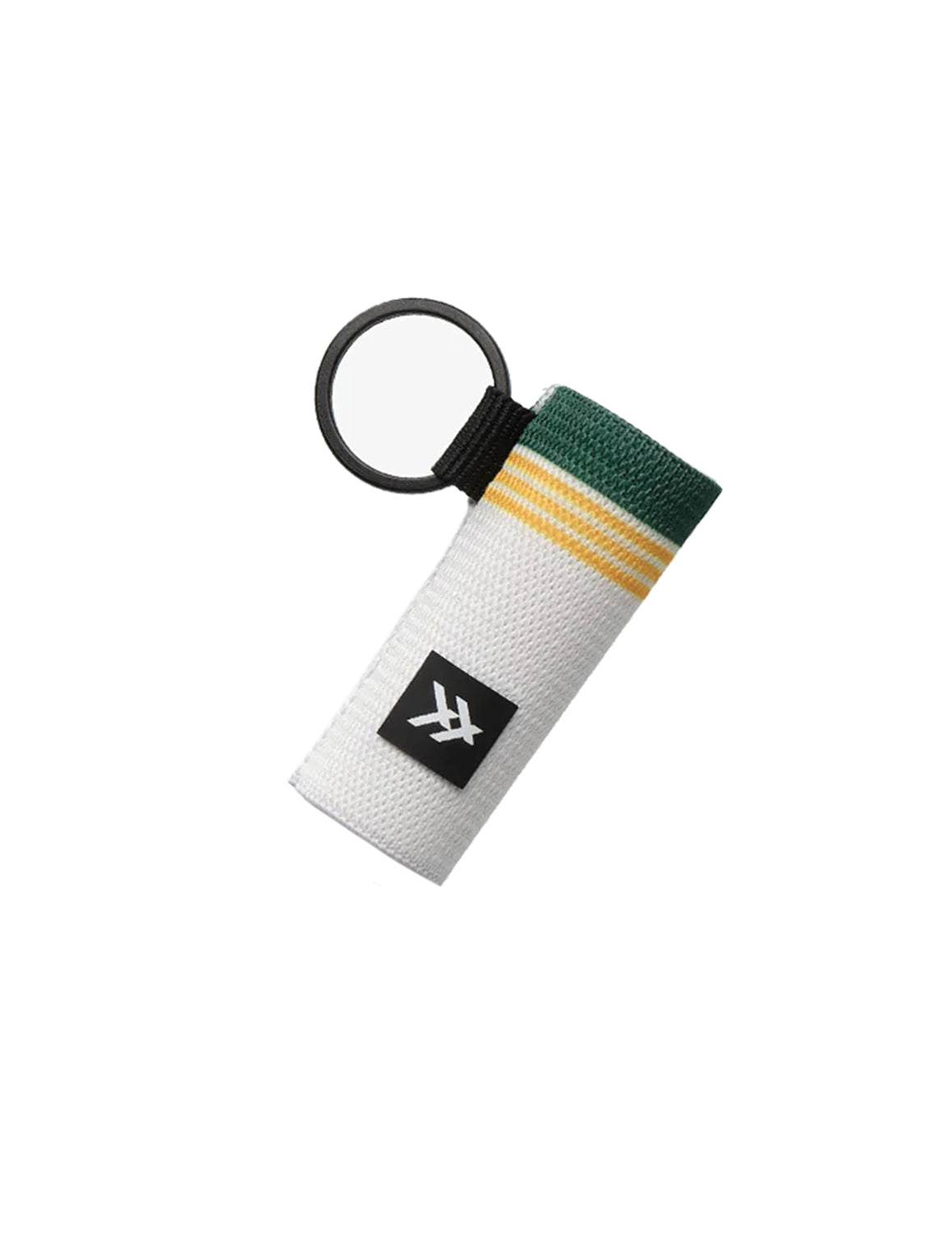 BU Baylor White Chapstick Holder Keychain