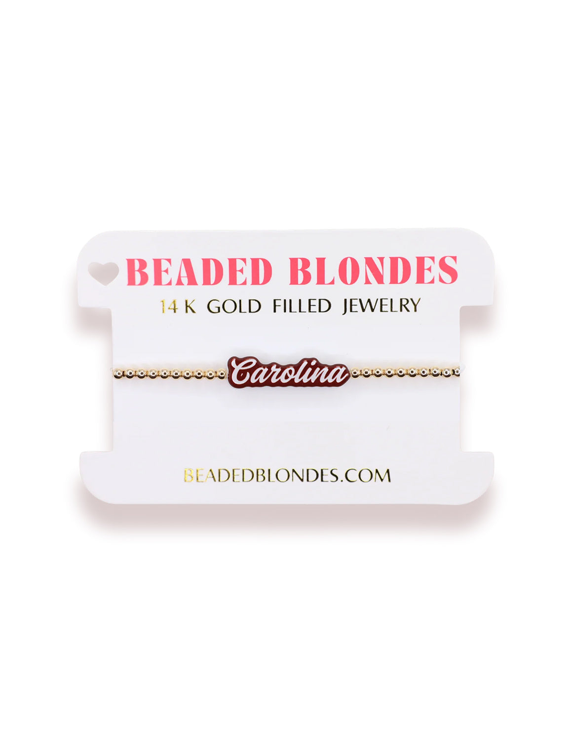 USC Carolina Word Bracelet