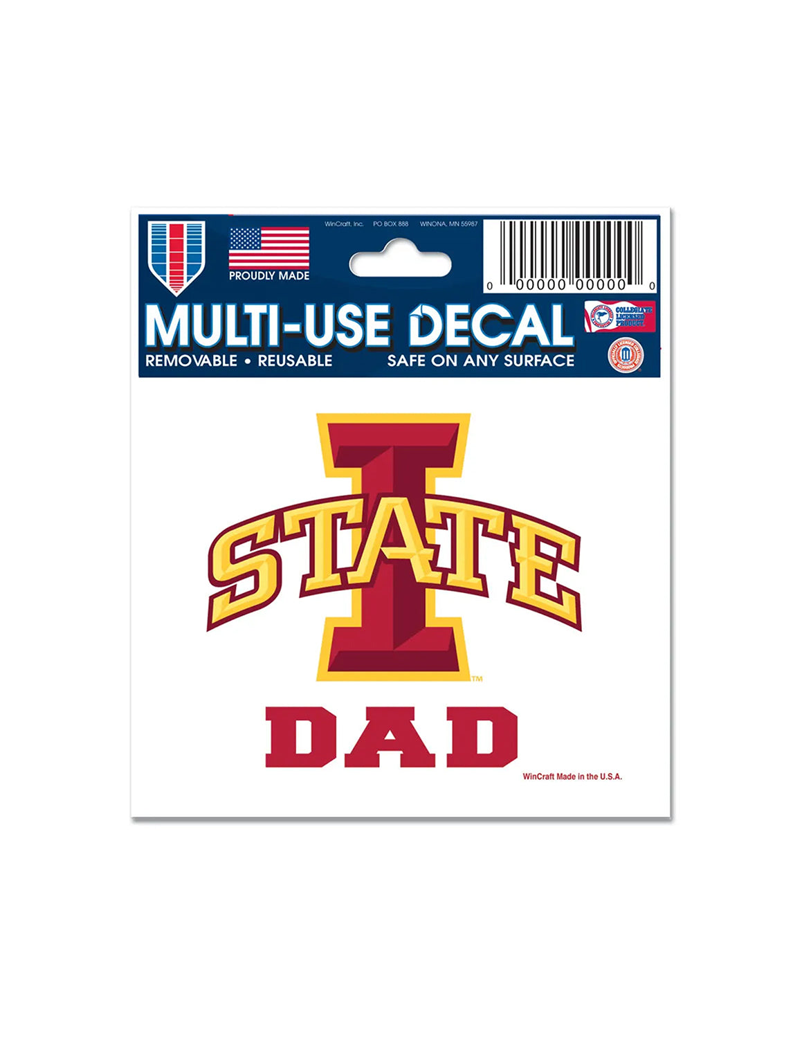 ISU Dad Multi-Use Decal
