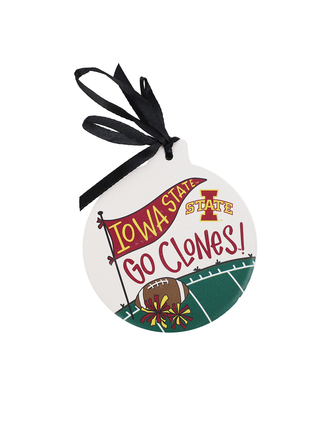 ISU Stone Ornament