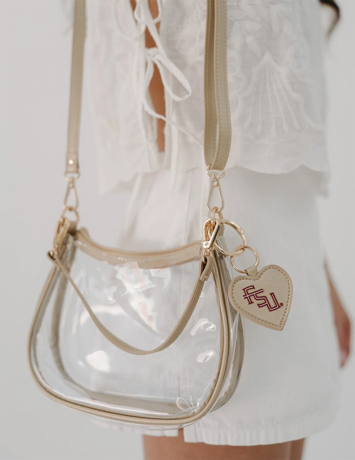 FSU Clear Clara Purse