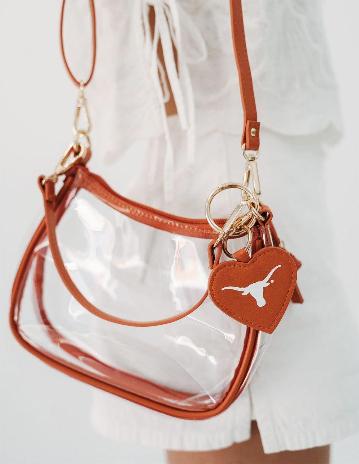 UT Clear Clara Purse