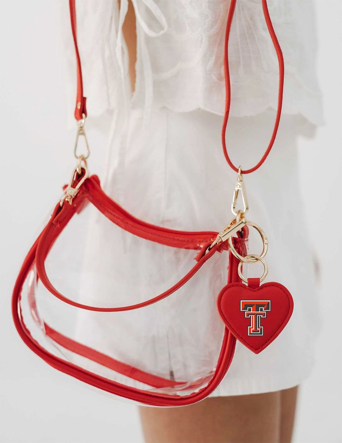 TTU Clear Clara Purse