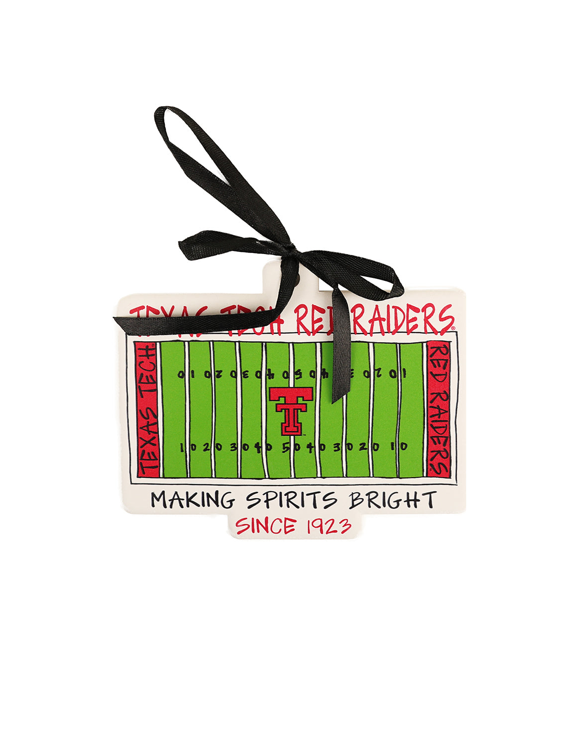 TTU Flat Stadium Ornament