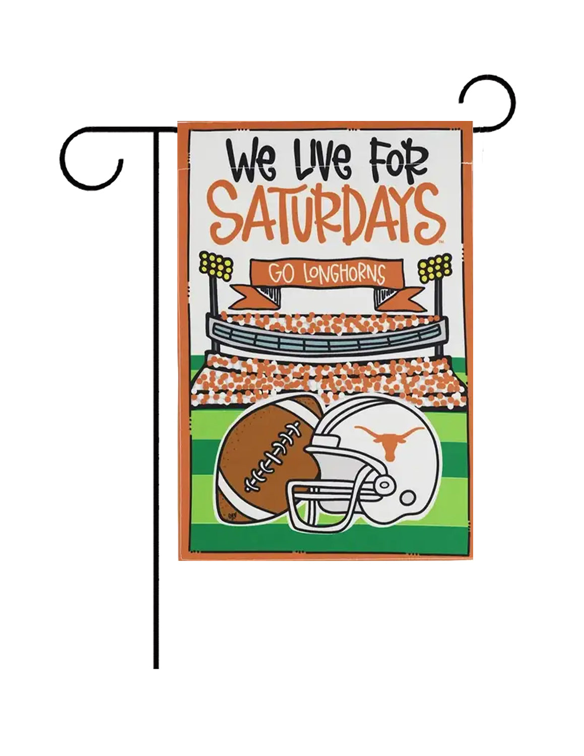 UT Saturdays Garden Banner