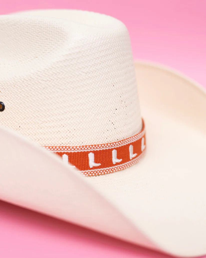 Boots On UT Hat Band