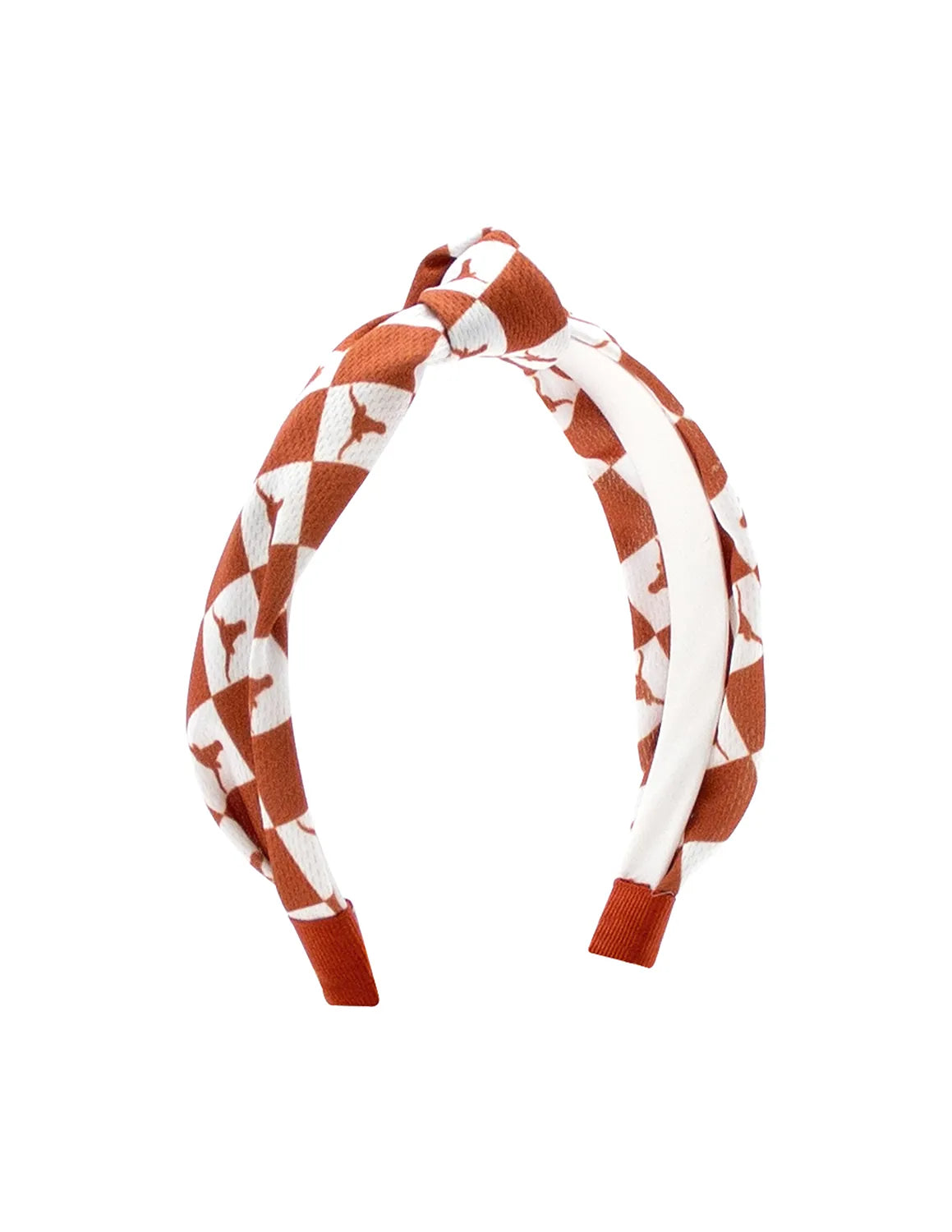 UT Youth College Checkerboard Headband