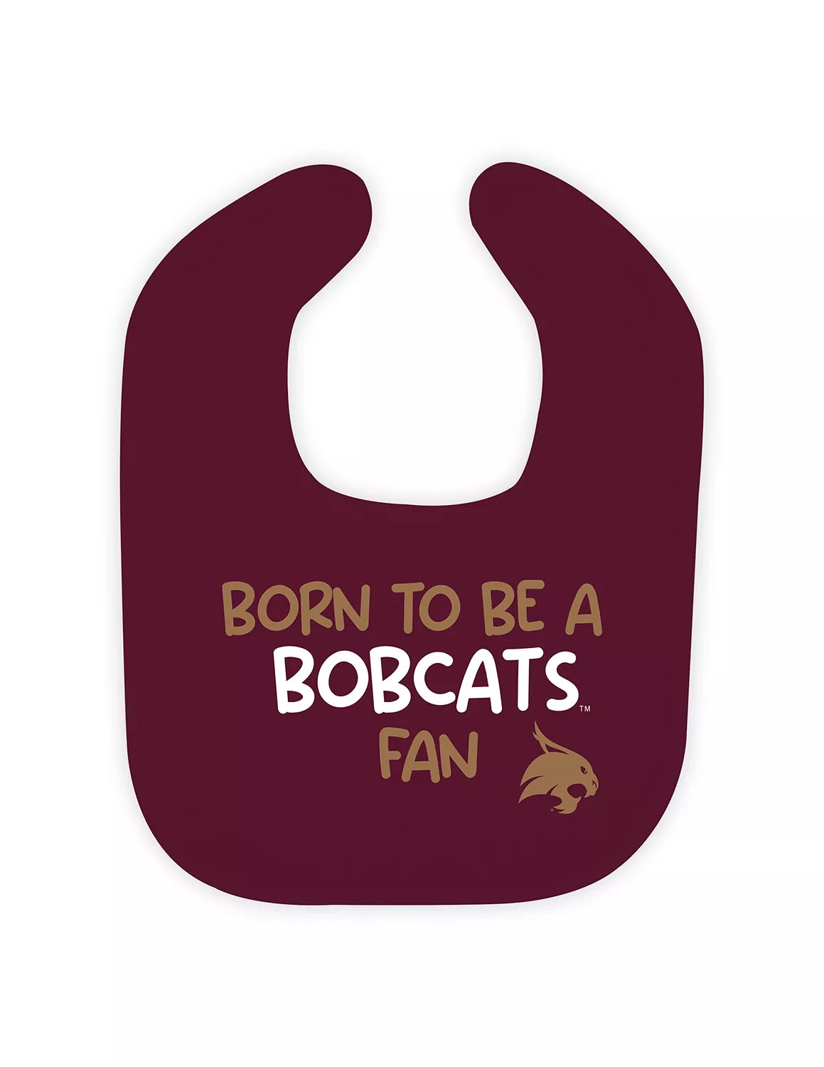 TXST Born To Be A Bobcats Fan Bib