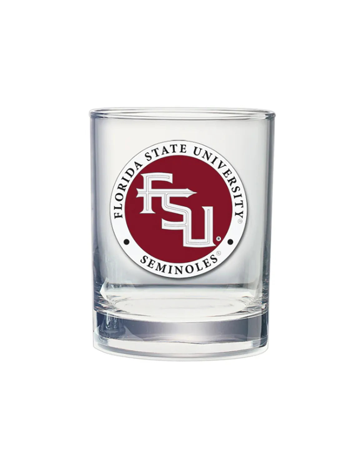 FSU Double Old Fashioned Glass