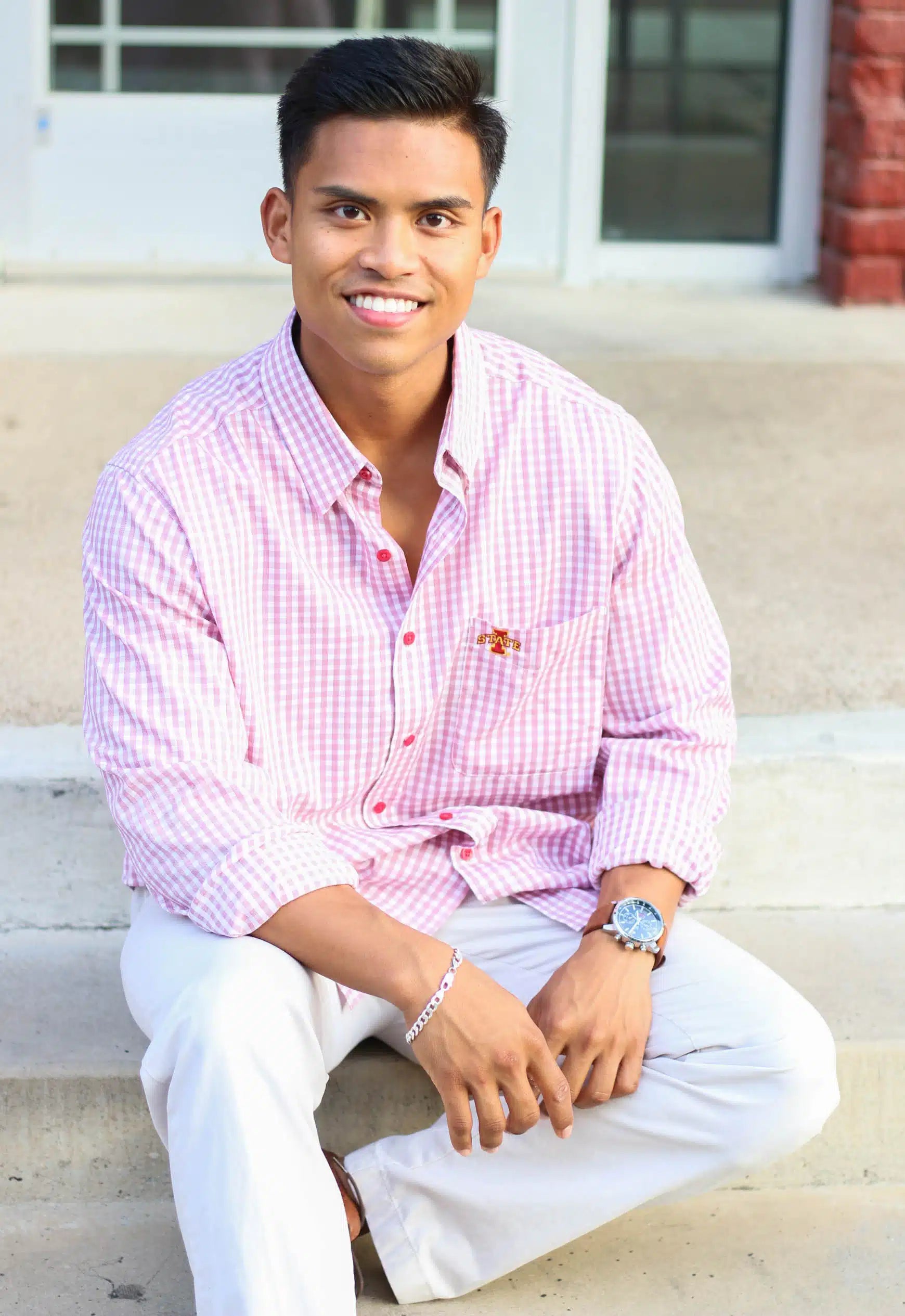 ISU Structure Button Down