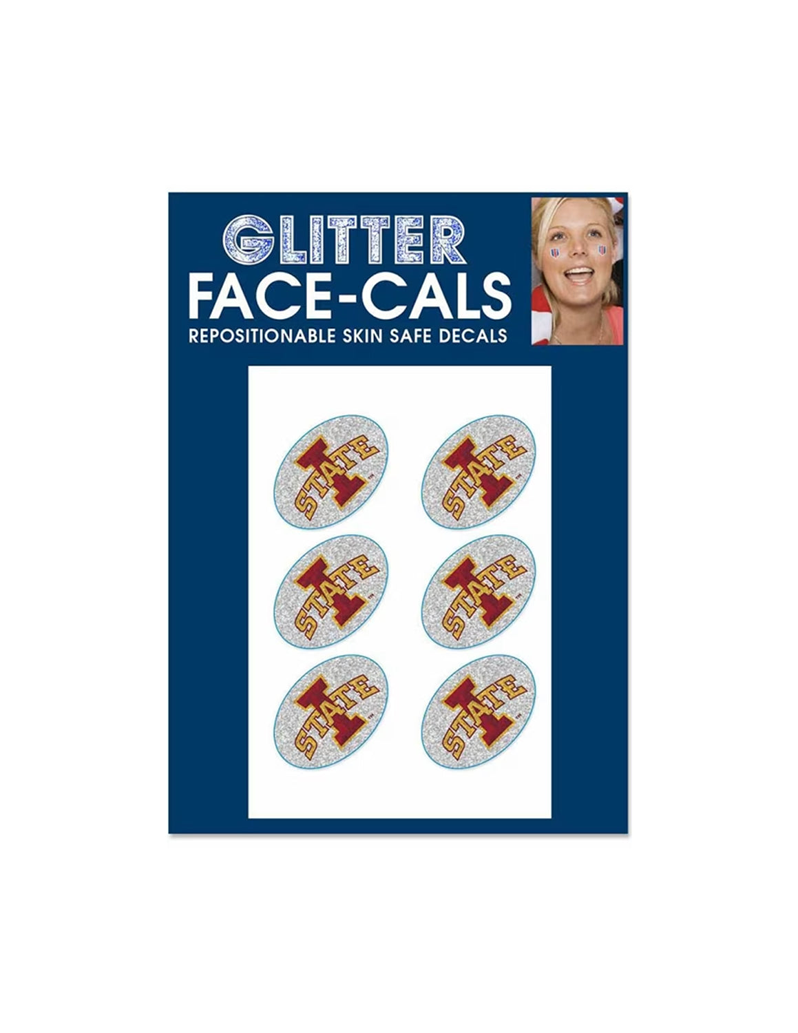 ISU Glitter Face-Cals
