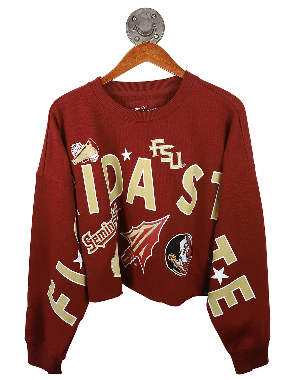 FSU Patched Up Cropped Long Sleeve