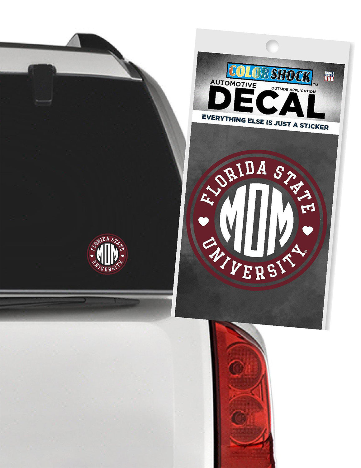 FSU Mom Circle Of Love Decal