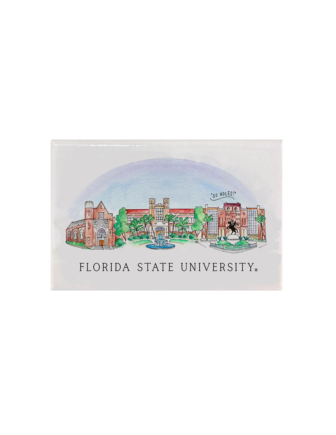 FSU Skyline Magnet