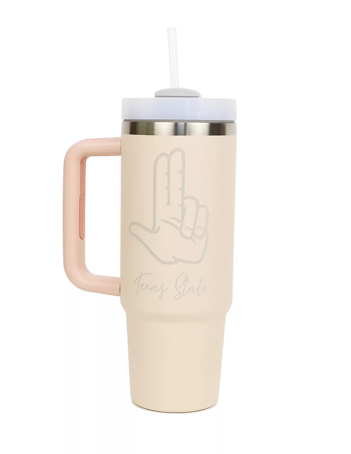 TXST Hand Sign Tumbler