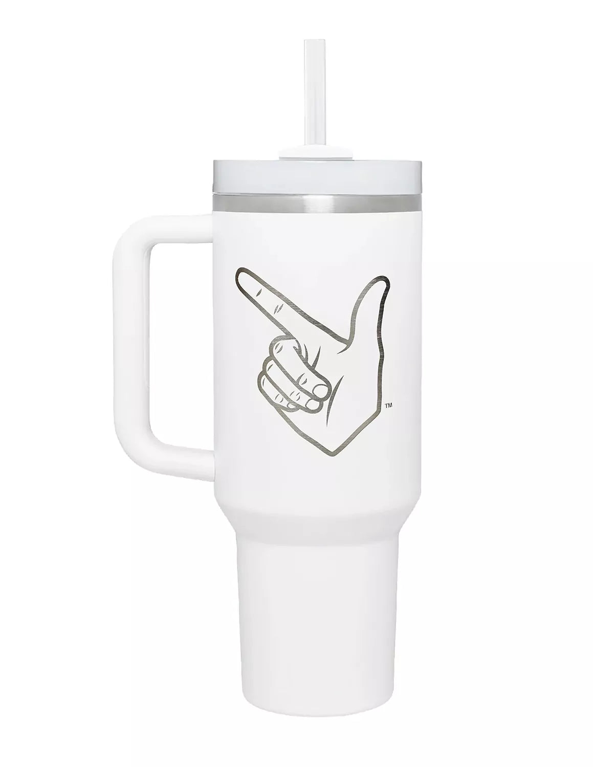 TTU Guns Up Tumbler