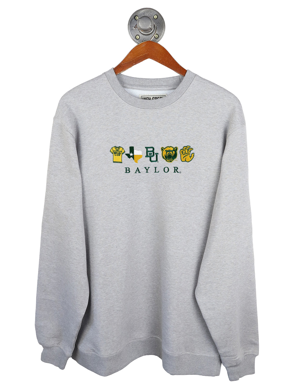 BU G College Icons Crewneck Sweater