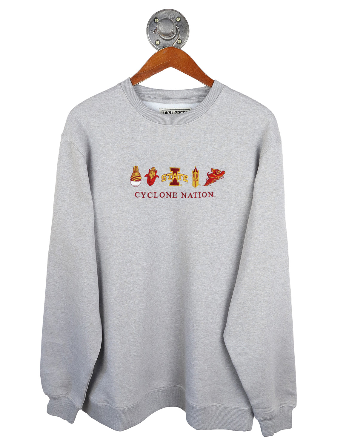 ISU G College Icons Crewneck Sweater