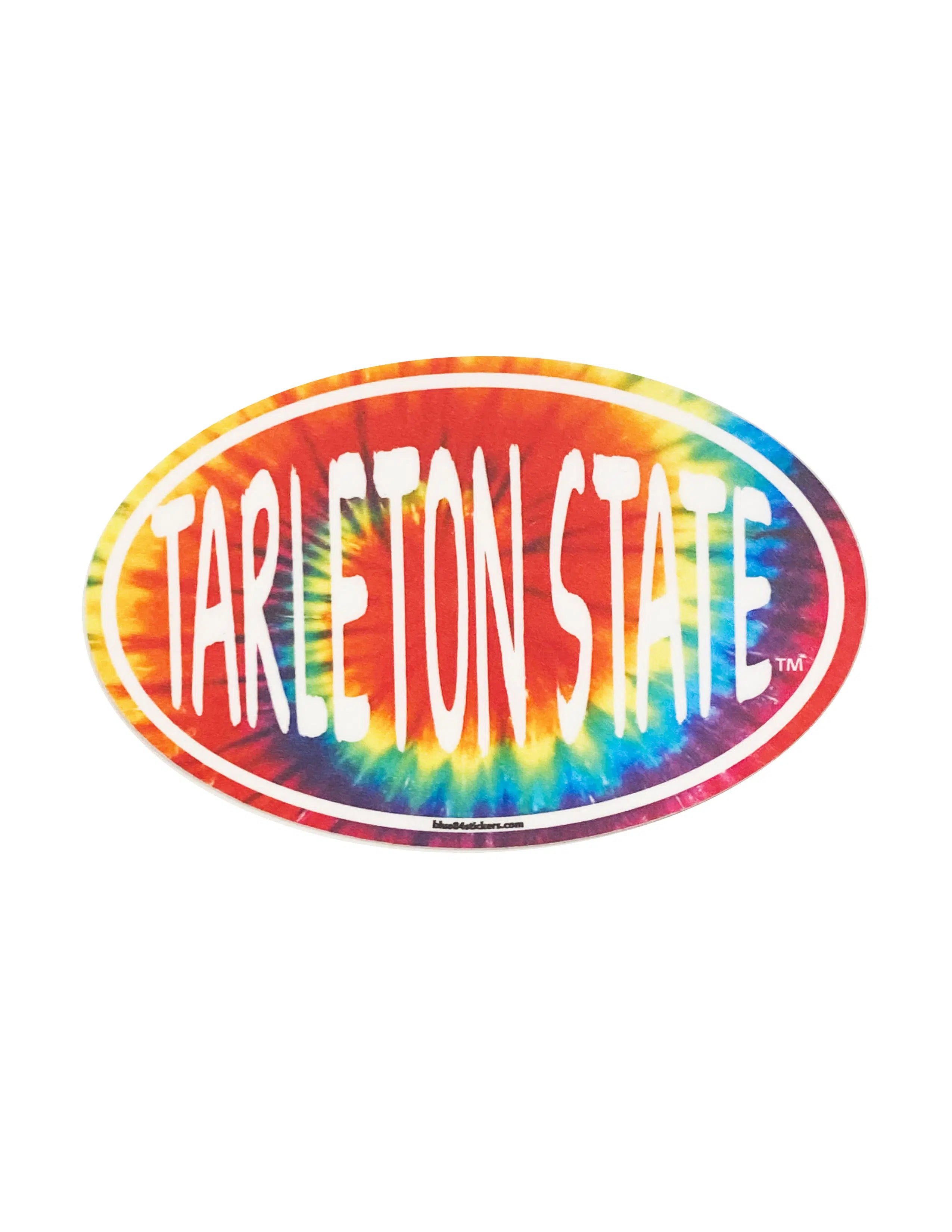 TSU Tie Dye Sticker