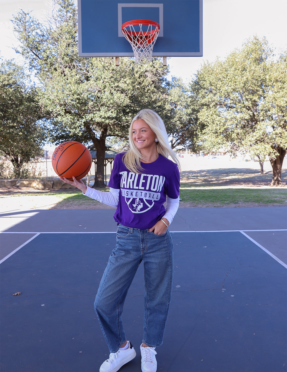 TSU Basketball Half In Short Sleeve