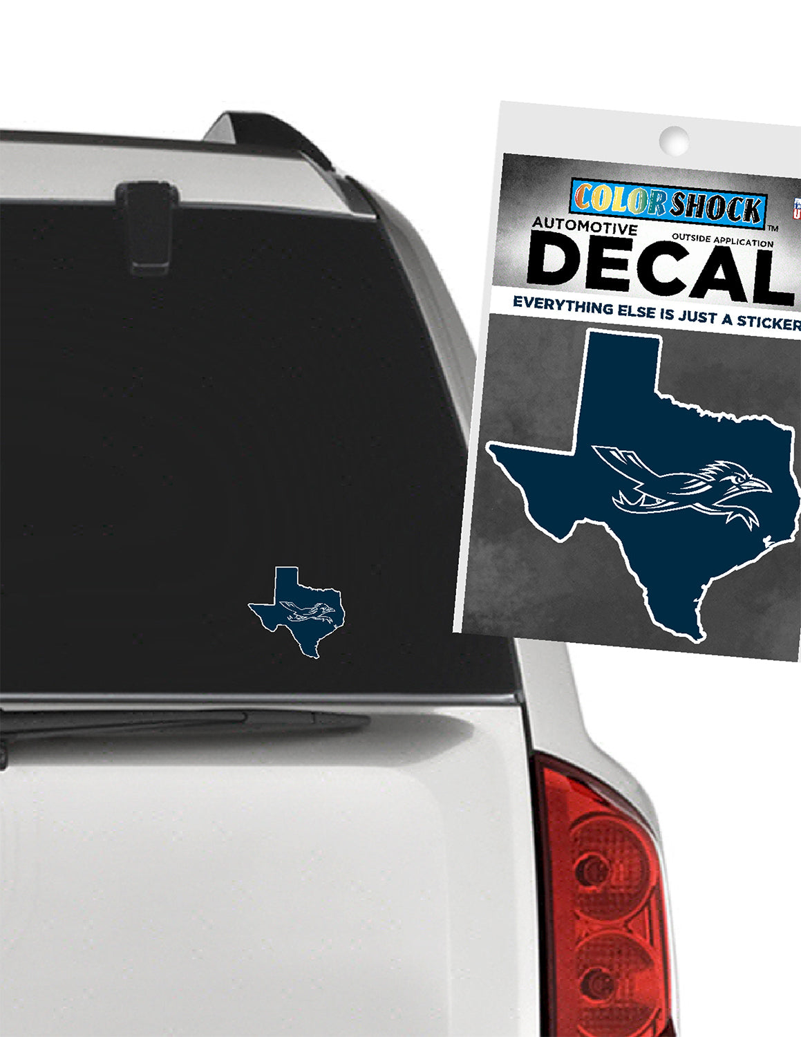 UTSA State of Texas Car Decal