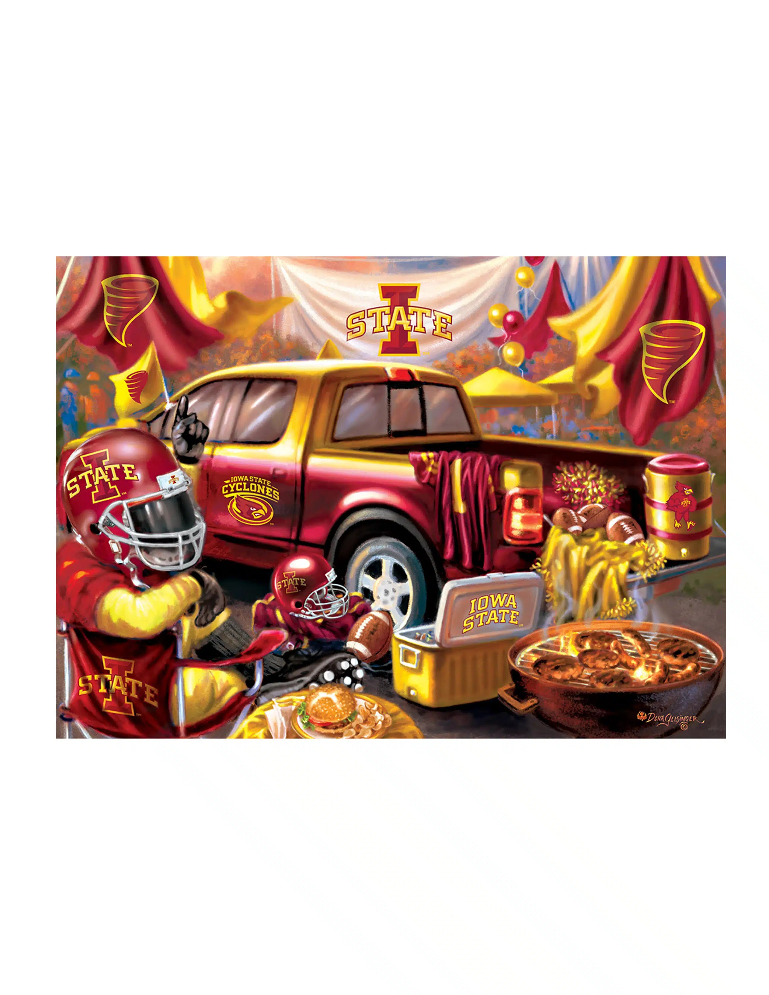 ISU Gameday 1000 Piece Puzzle