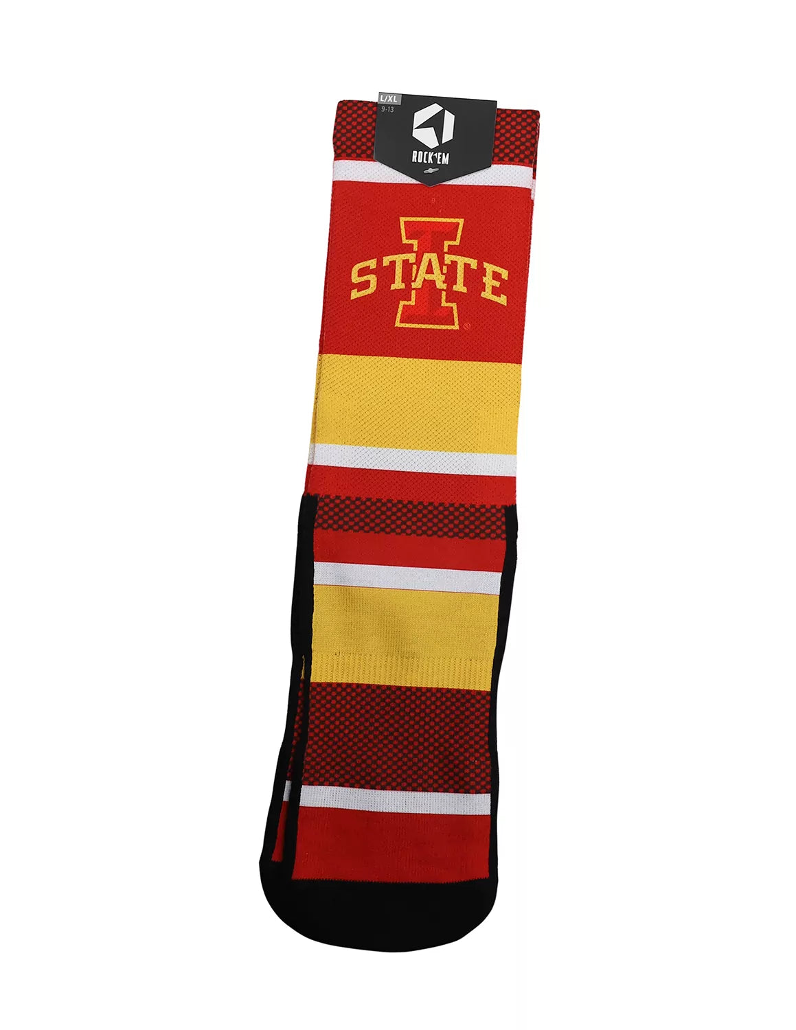 ISU Tech Stripe Socks
