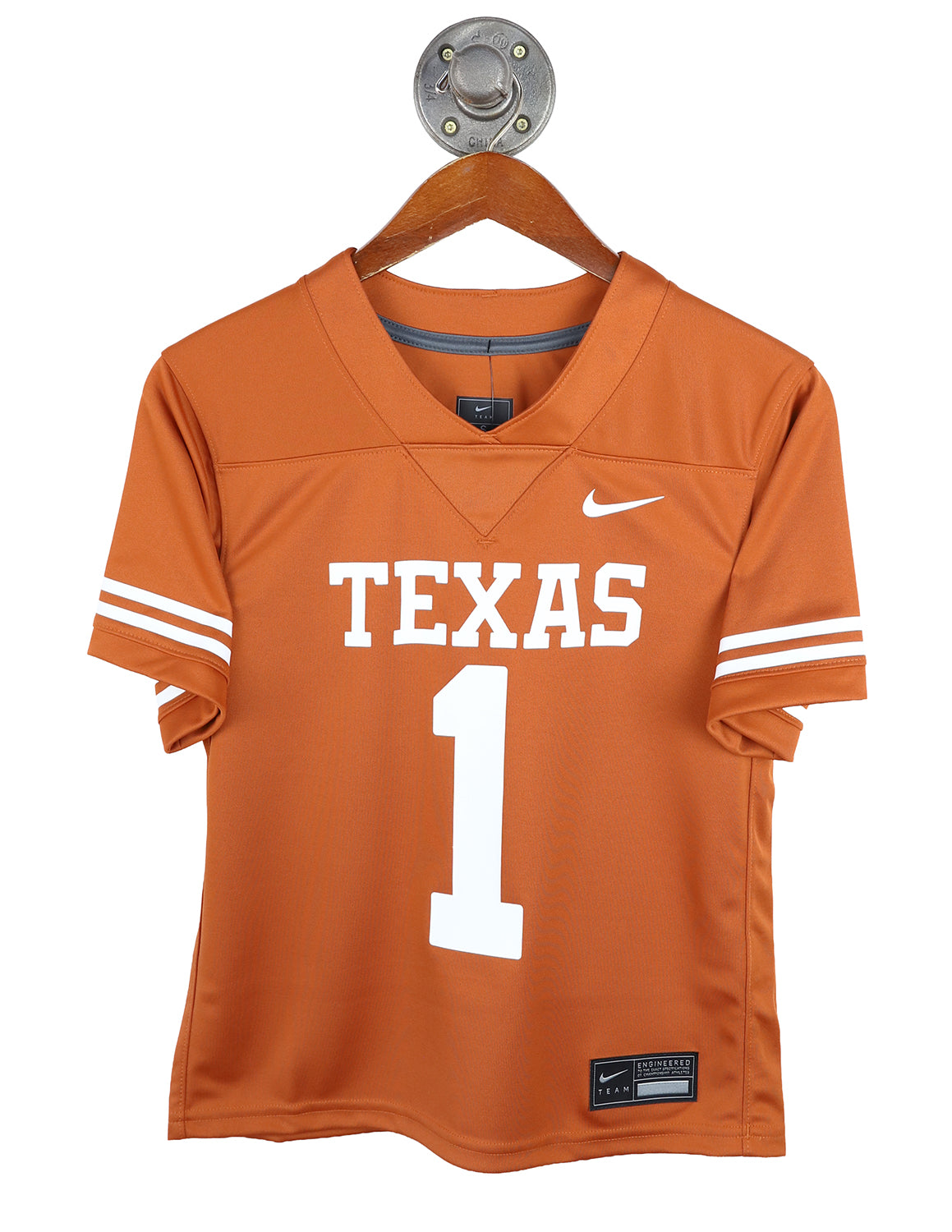 UT Nike Youth Burnt Orange Replica Football Jersey