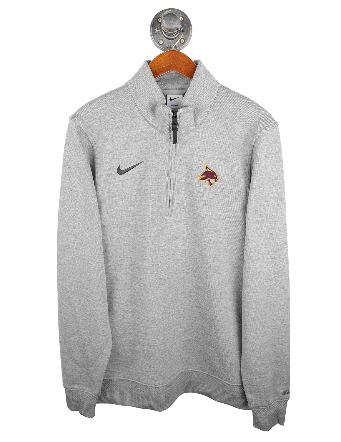 TXST Men's Nike Dri-Fit Coach Quarter Zip Pullover