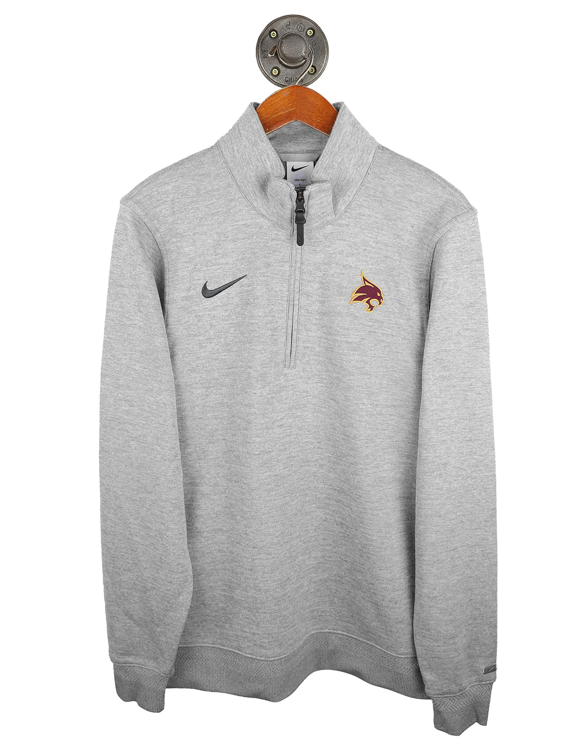 TXST Men's Nike Dri-Fit Coach Quarter Zip Pullover