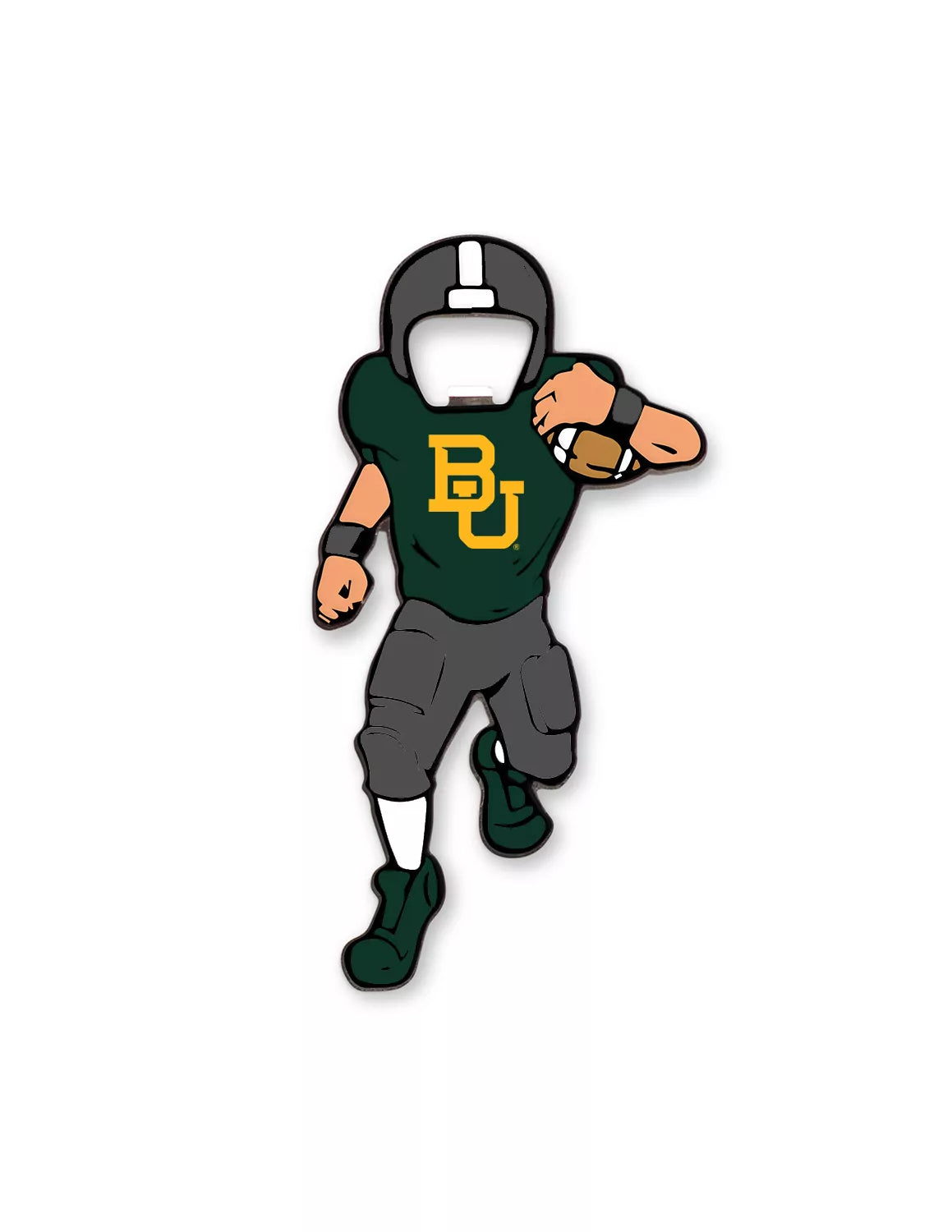 BU Football Bottle Opener
