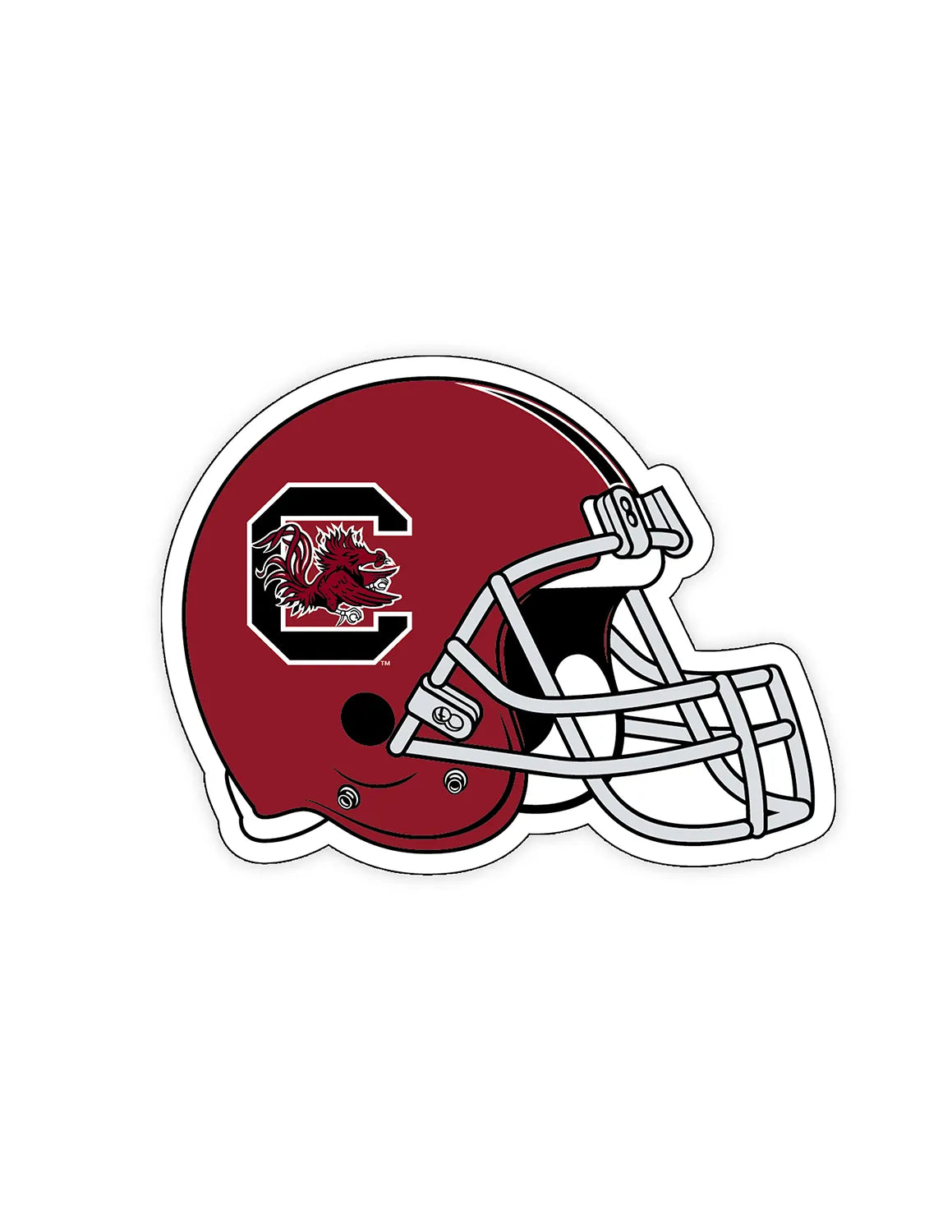 USC Helmet Car Magnet