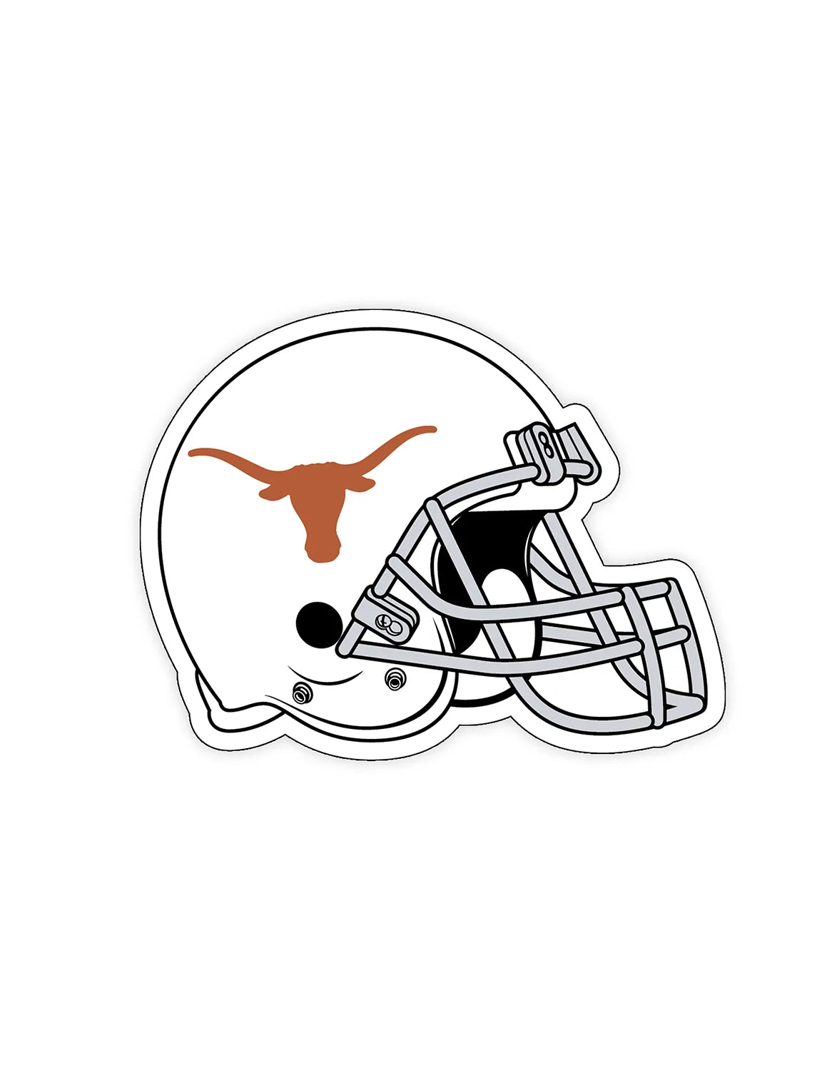 UT Helmet Car Magnet