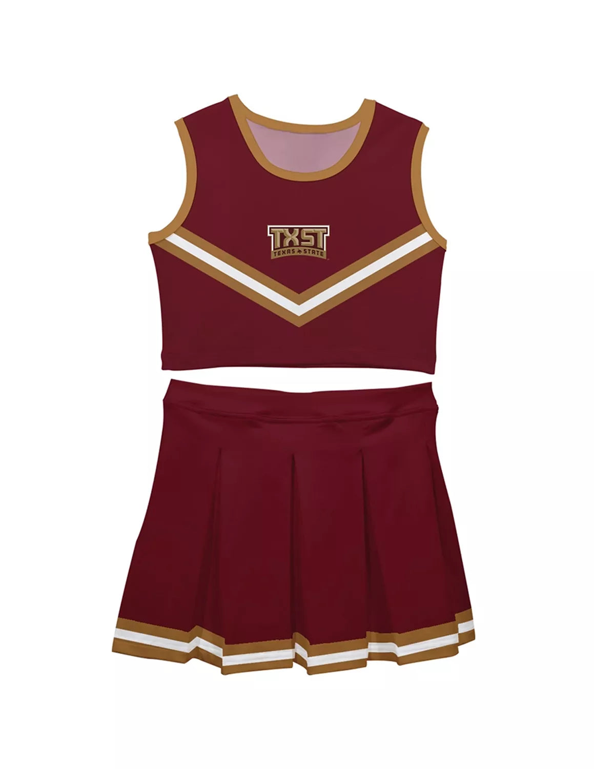TXST Kids Cheer Uniform Set