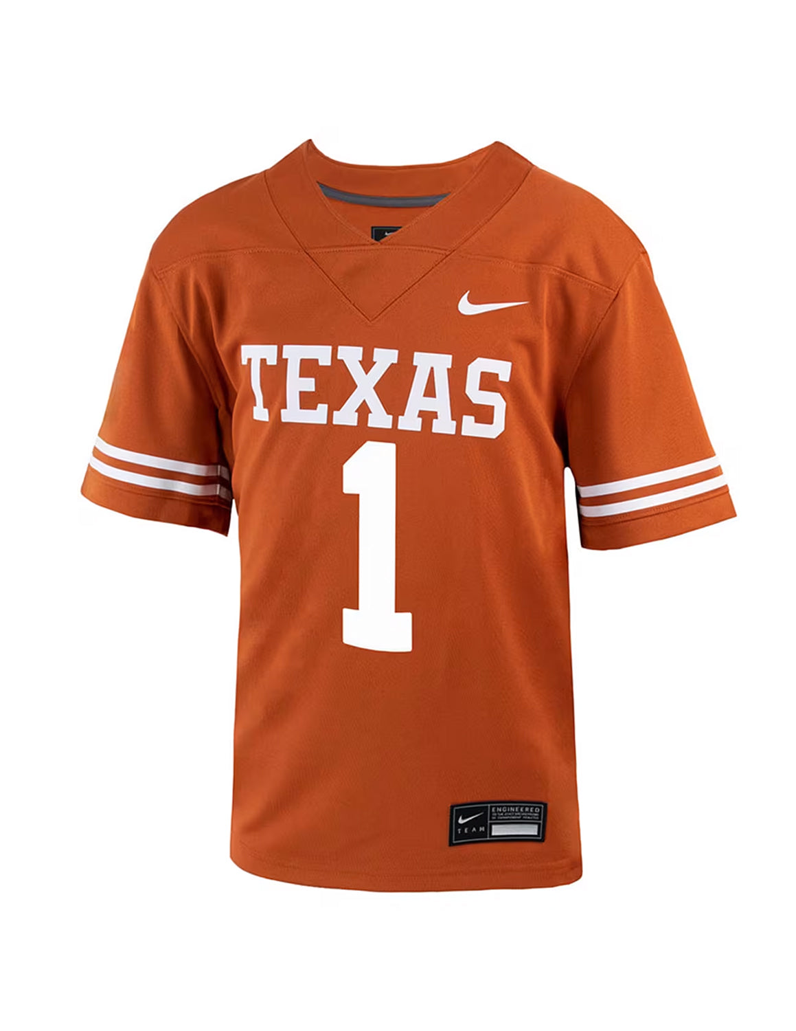 UT Nike Youth Burnt Orange Replica Football Jersey