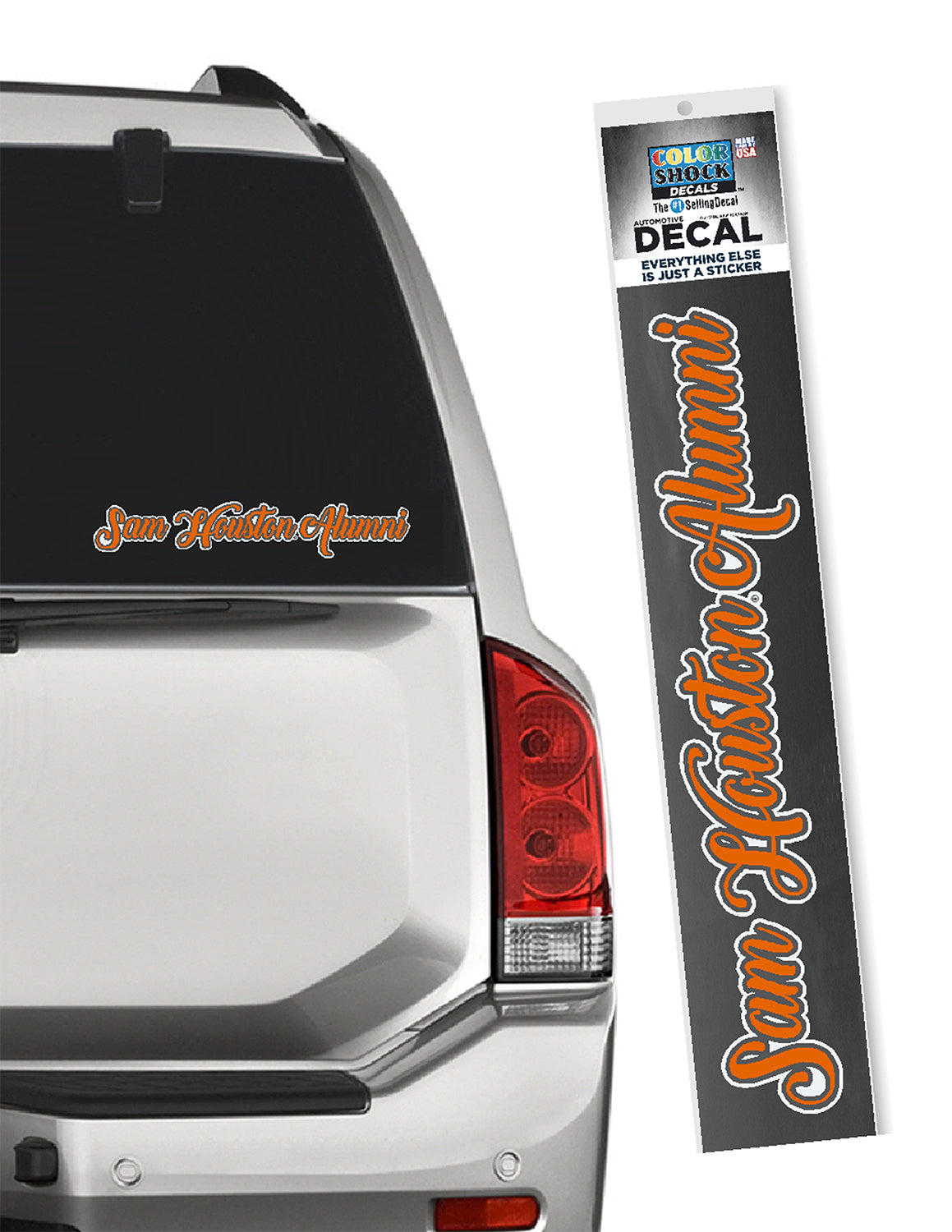 SHSU Alumni Girly Car Decal