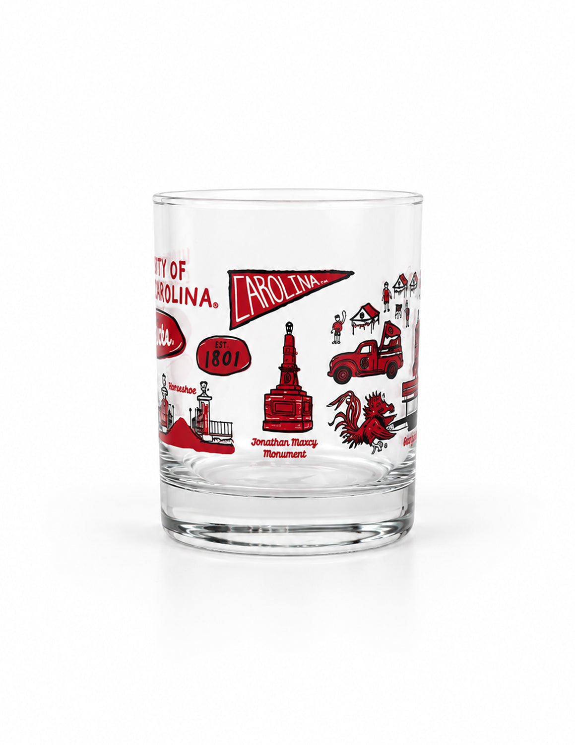 USC Impressions 14oz. Rocks Glass