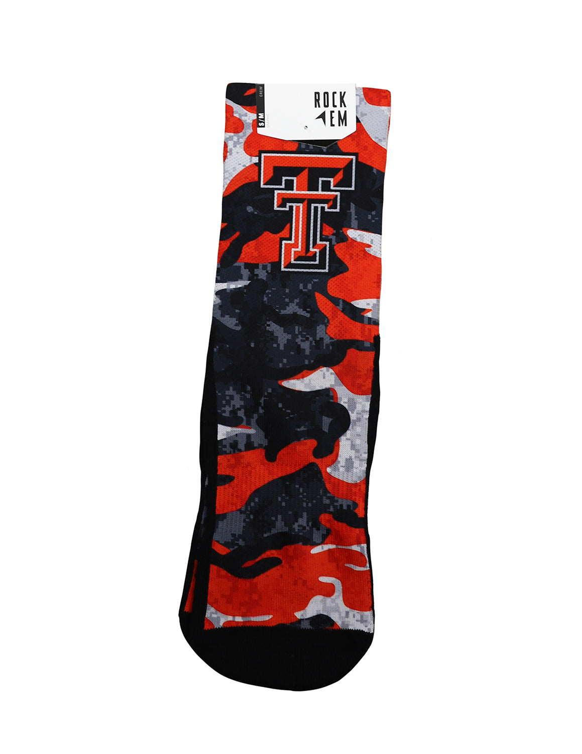 TTU What The Camo Socks