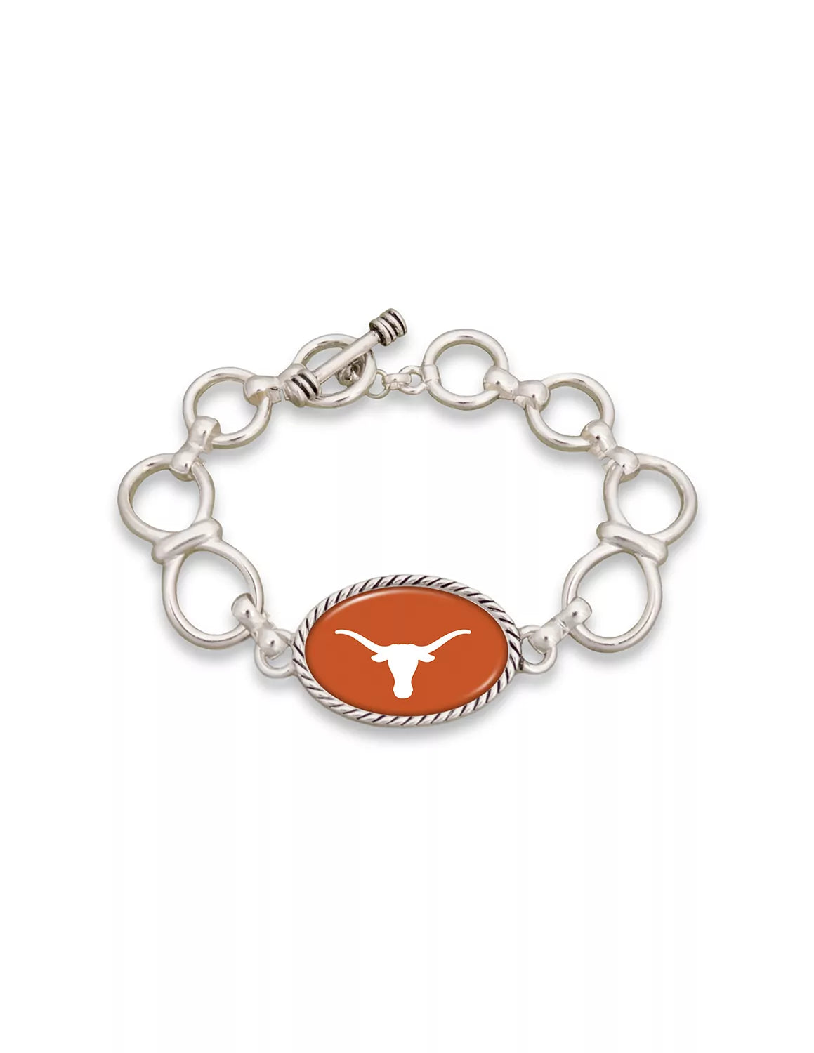 UT Chain Toggle Bracelet