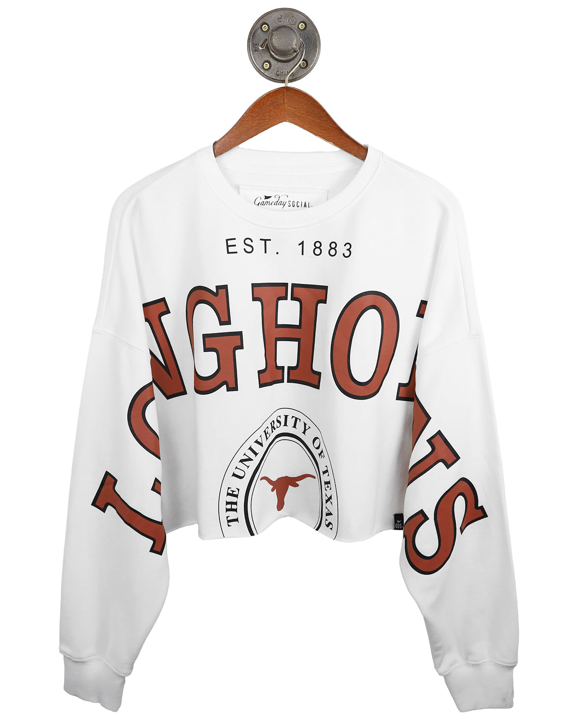 UT Phipps Split Cropped Long Sleeve