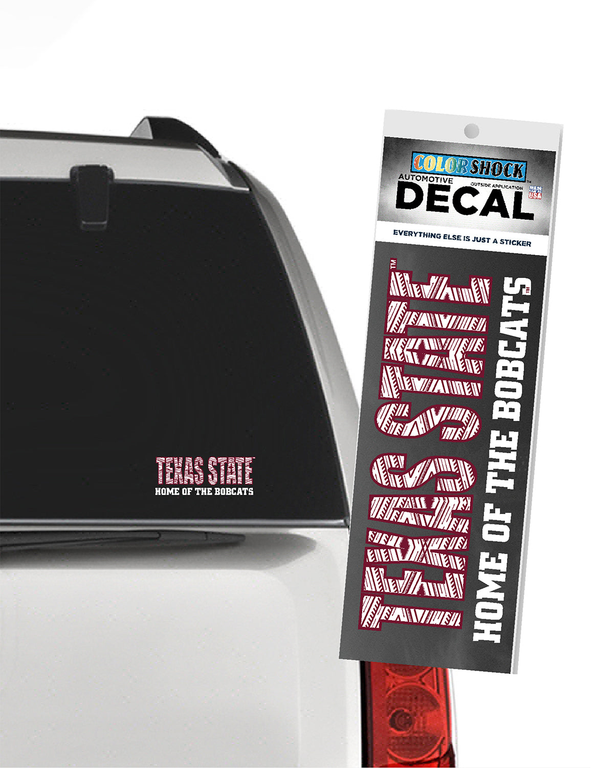 TXST Home Of The Bobcats Decal