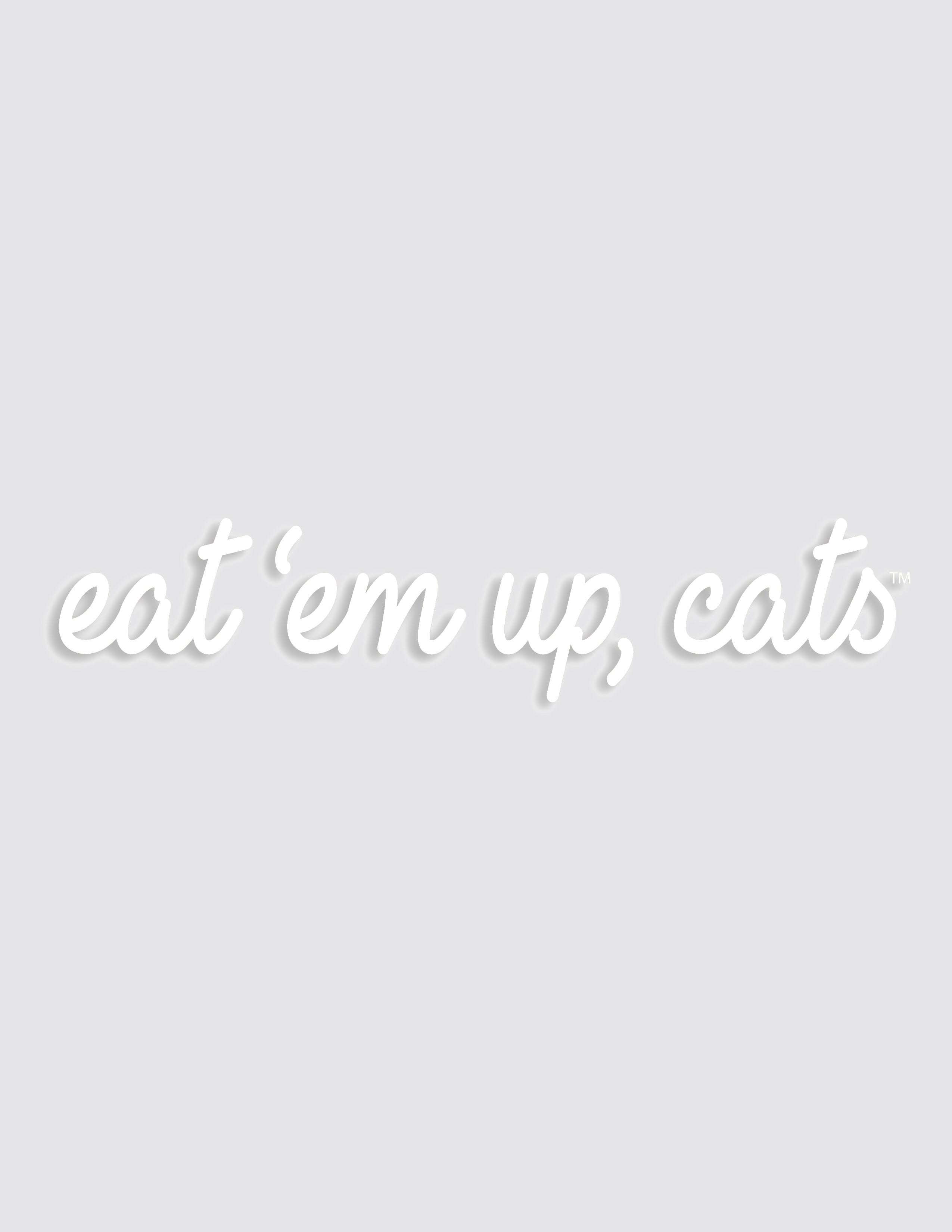 TXST Eat 'Em Up Cats Car Decal