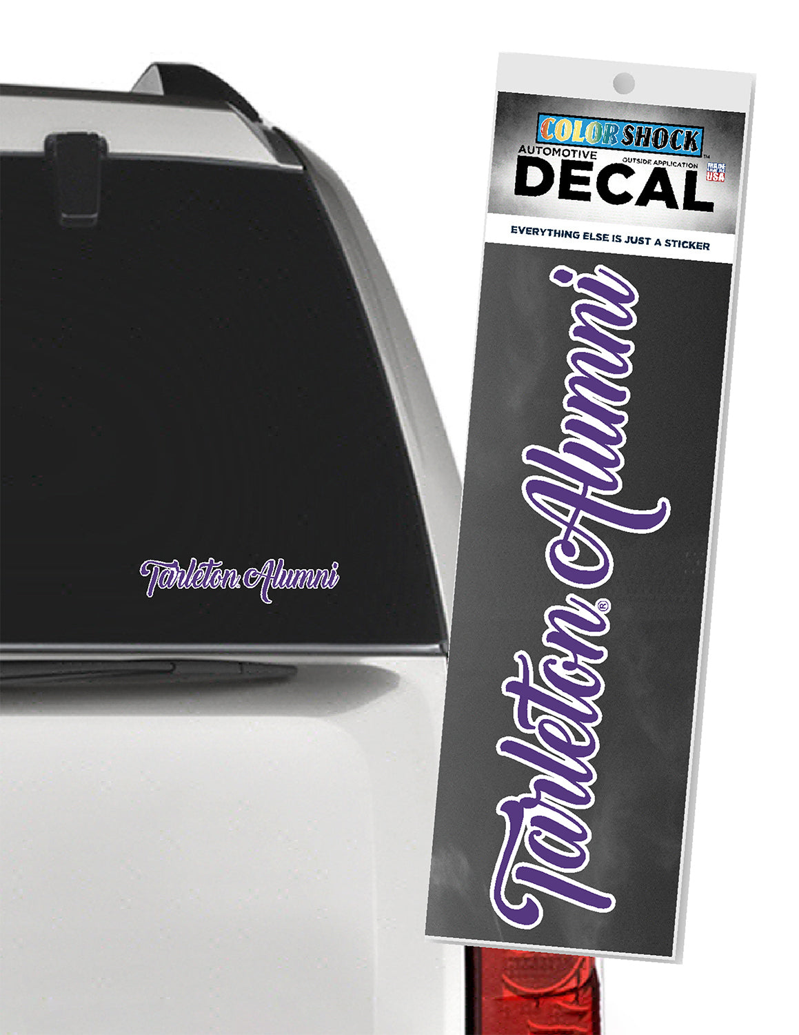 TSU Alumni Girly Car Decal