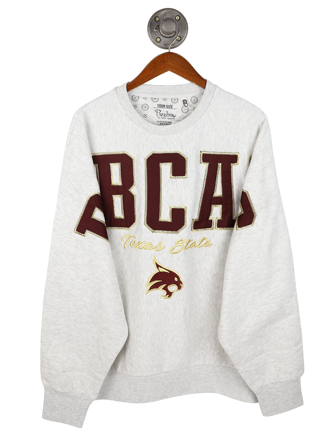 TXST Flannigan Oversized Crewneck