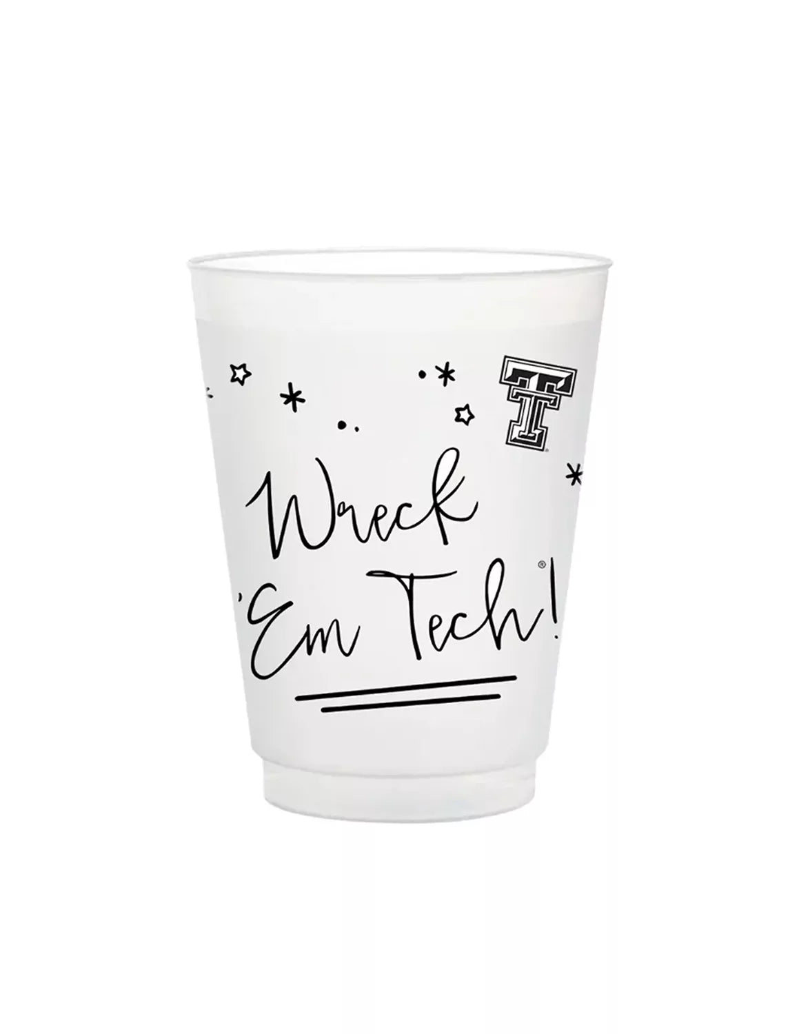 TTU 8-Pack Frosted Flex Cups